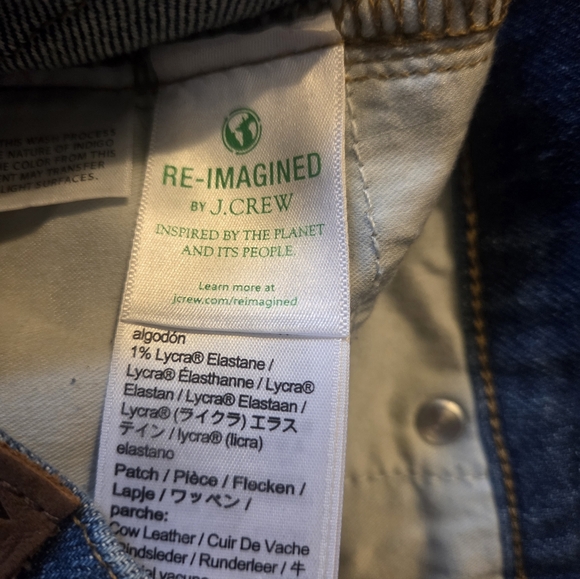 J Crew Billie 9" Demi Boot Crop Jeans Sz 27P - Picture 7 of 8